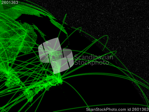 Image of Network over Japan