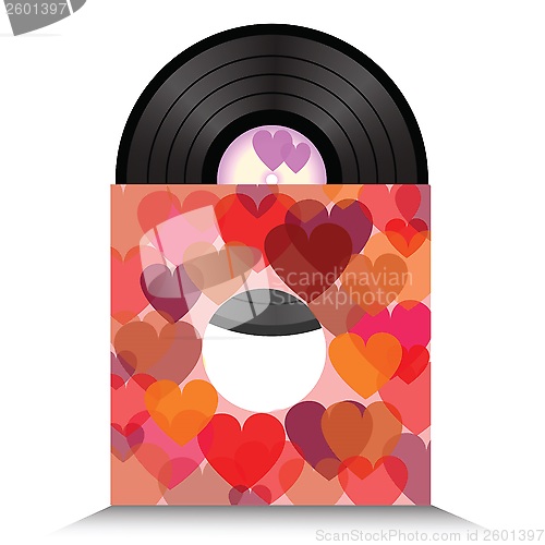 Image of heart vinil 