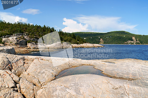 Image of The coast near Tadoussac, Canada