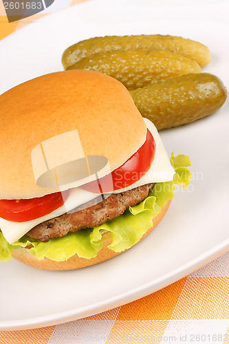 Image of Mini cheese burger