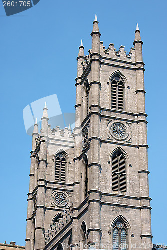 Image of Notre Dame Cathedral in Montreal