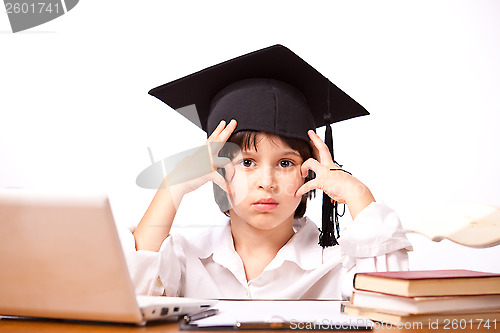 Image of child receives education