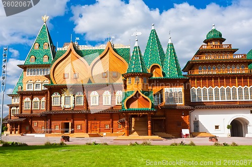 Image of Wooden palace in Russia