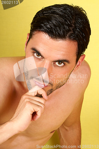 Image of Sexy 30 years old man portrait