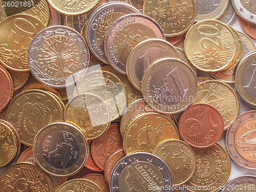 Image of Euro coins