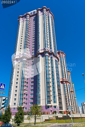 Image of Modern apartment buildings