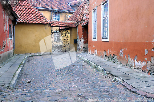 Image of Medieval Lane in the Old Town of Tallinn