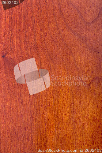 Image of laminate cherry wood varnished