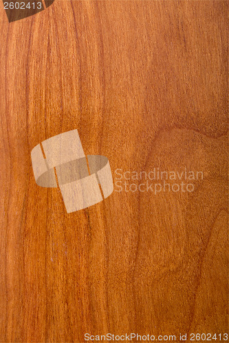 Image of laminate cherry wood varnished