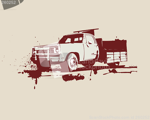 Image of vintage  truck