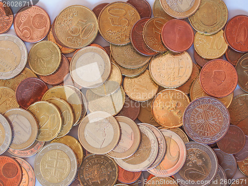 Image of Euro coins