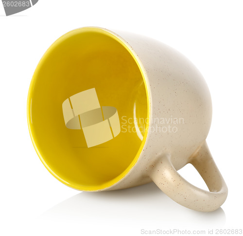 Image of Yellow coffee cup