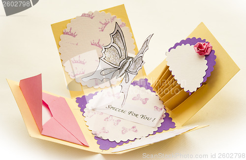 Image of Butterfly card