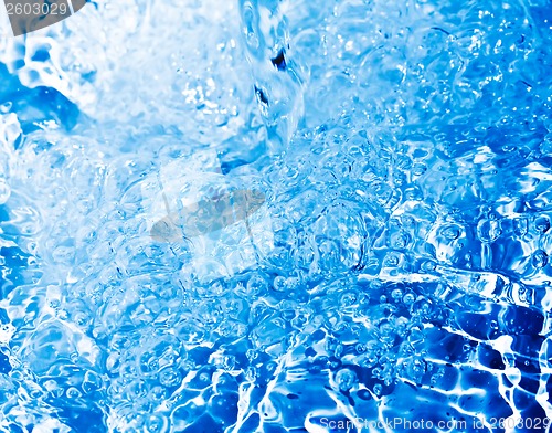 Image of Blue water