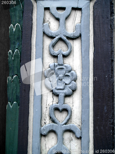 Image of timber frame detail