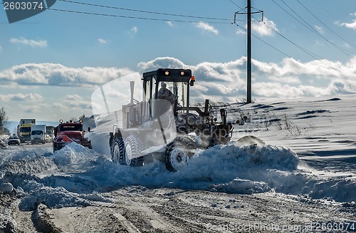 Image of Snow grader