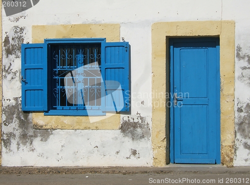 Image of Fhisherman traditional house in Essaourira