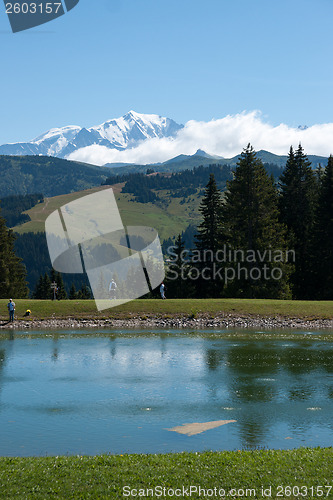 Image of Mountain landscape in Alps