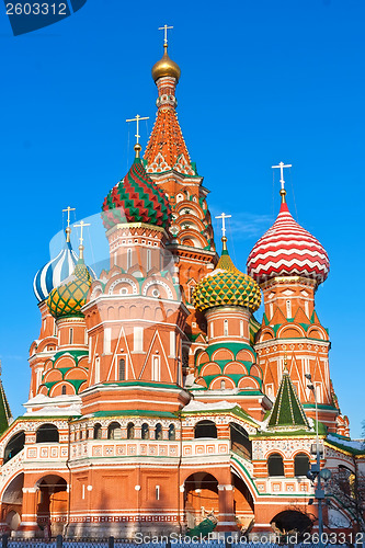 Image of Saint Basil Cathedral  in Moscow