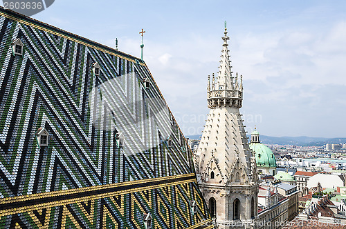 Image of Stephansdom, St. Stephan's Cathedral, Vienna.