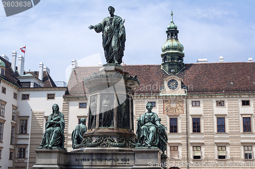 Image of Emperor Franz II, Francis II statue.