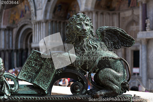 Image of Lion of St Mark.