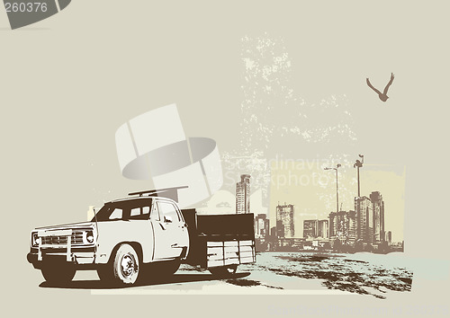 Image of vintage  truck