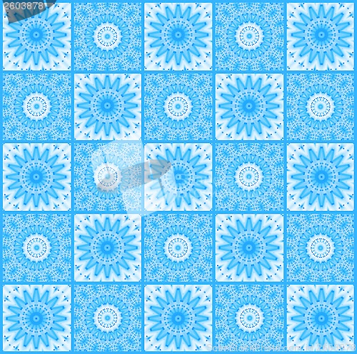 Image of Background with abstract blue pattern