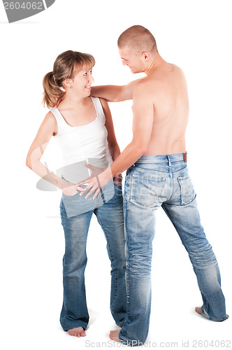 Image of Couple in studio
