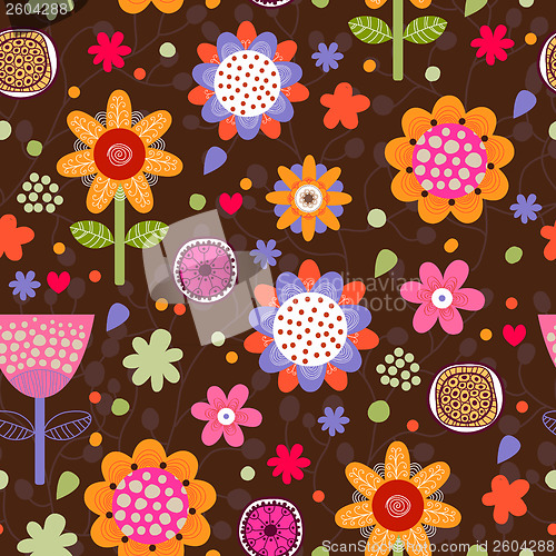 Image of Floral seamless pattern.