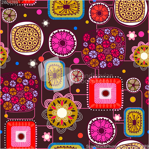 Image of Floral seamless pattern.