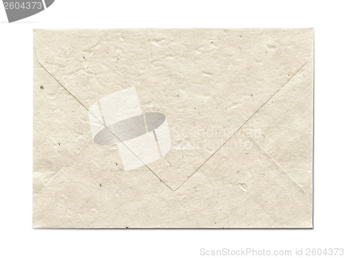 Image of Natural recycled nepalese paper envelope