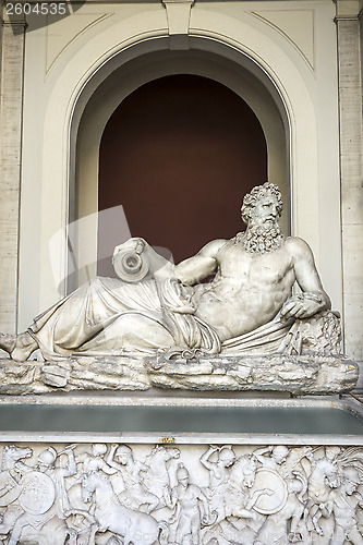 Image of  Greek marble sculpture in Vatican