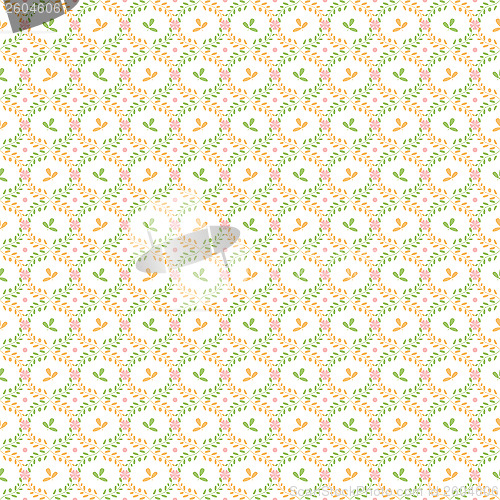 Image of  seamless floral pattern 