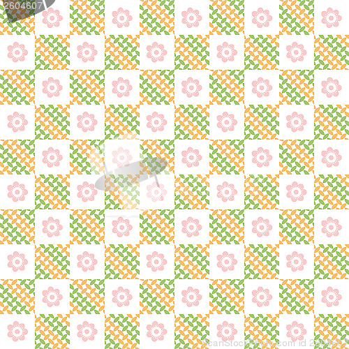 Image of  seamless floral pattern 