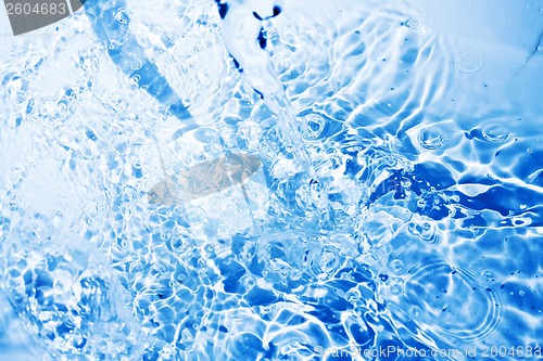 Image of Blue water