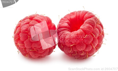 Image of Fresh raspberries