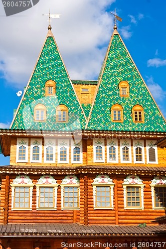 Image of Wooden palace in Russia