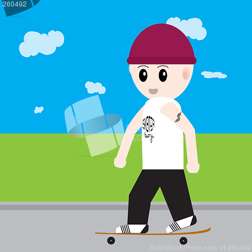 Image of sk8ter boy push