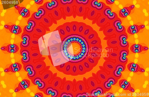 Image of Abstract bright pattern