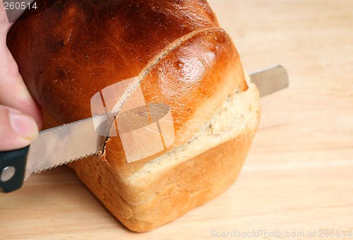 Image of Slicing bread