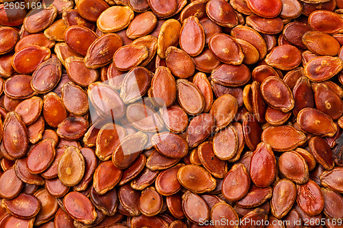 Image of Red melon seed for lunar new year