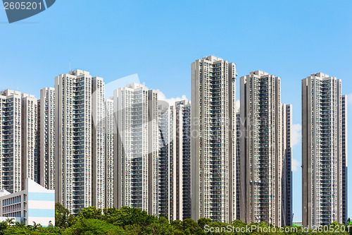 Image of Residential district in Hong Kong