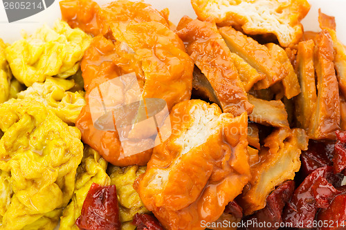 Image of Chinese style vegetarian food
