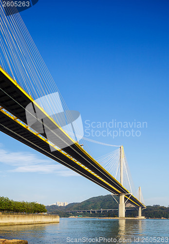 Image of Suspension bridge in Hong Kong