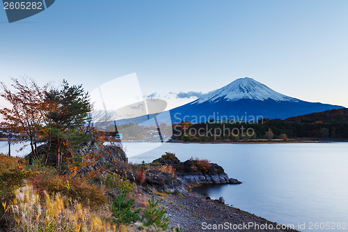 Image of Mountain Fuji in Autumn