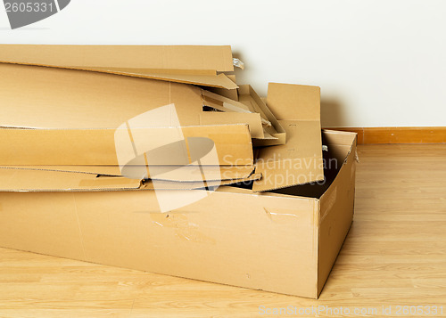 Image of Used carton box