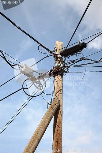 Image of electric lines