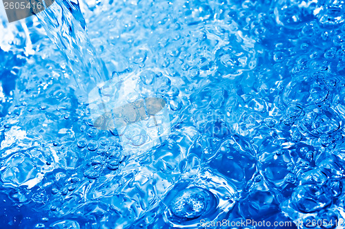 Image of Blue water