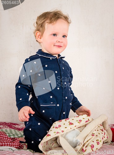 Image of Baby on the bed